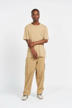 BASIC PKT PIGMENT - T-shirt | Kaki*ELEMENT