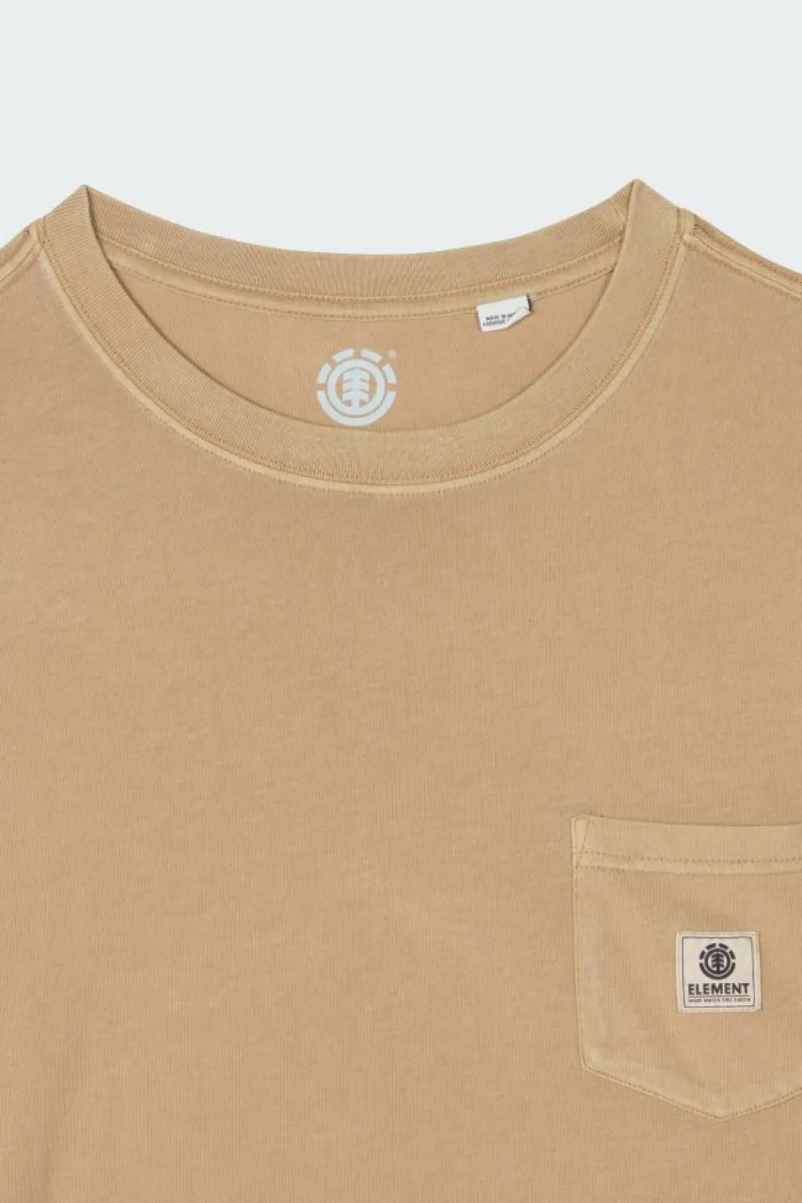 BASIC PKT PIGMENT - T-shirt | Kaki*ELEMENT
