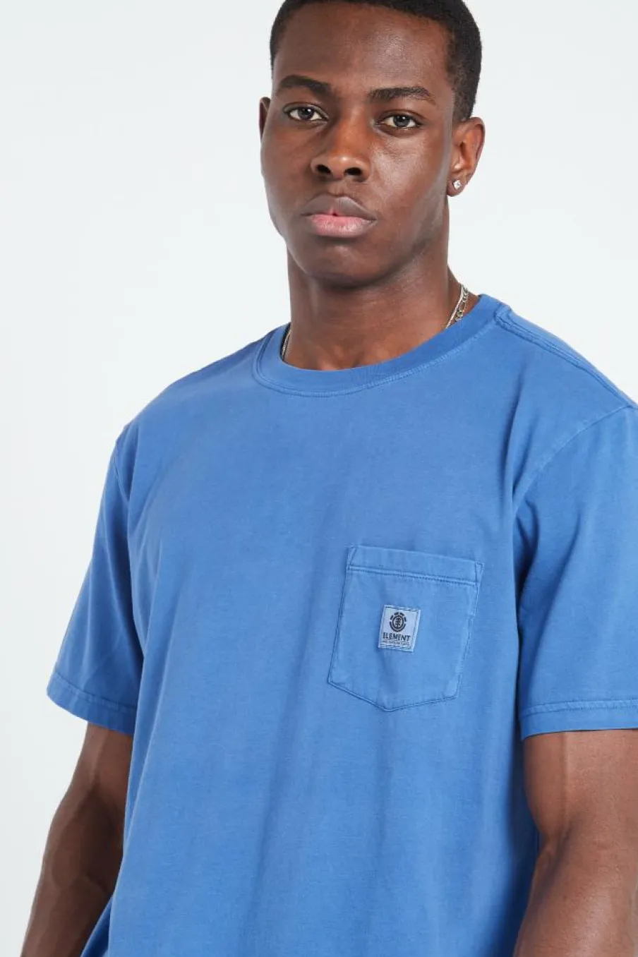 BASIC Pocket pigment - T-shirt | Bleu*ELEMENT Hot