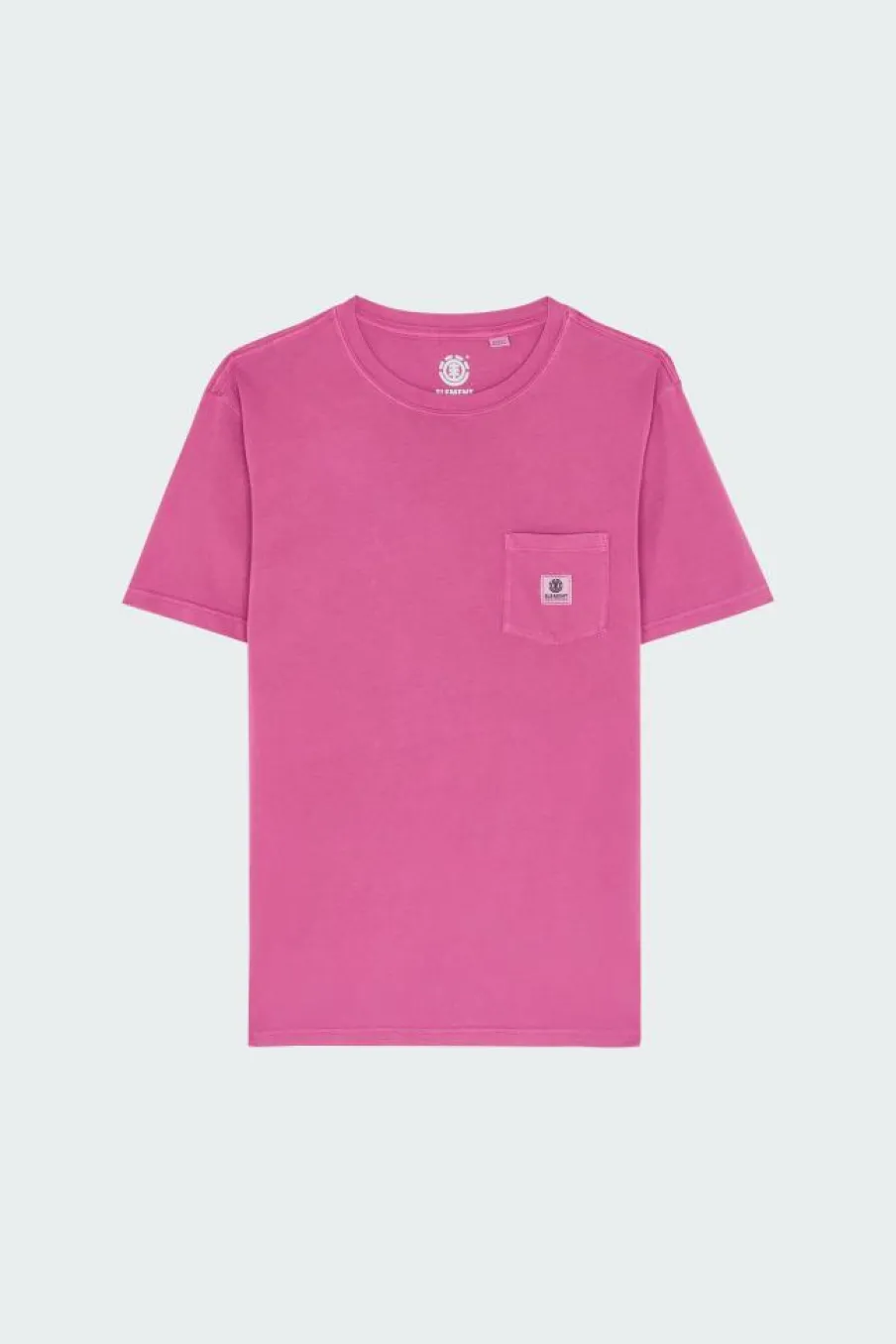 BASIC Pocket pigment - T-shirt | Rose*ELEMENT Outlet
