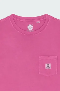 BASIC Pocket pigment - T-shirt | Rose*ELEMENT Outlet