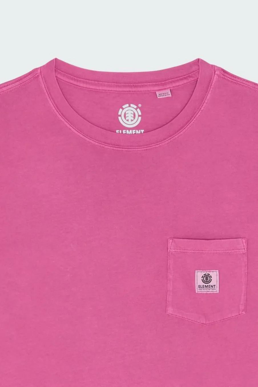 BASIC Pocket pigment - T-shirt | Rose*ELEMENT Outlet