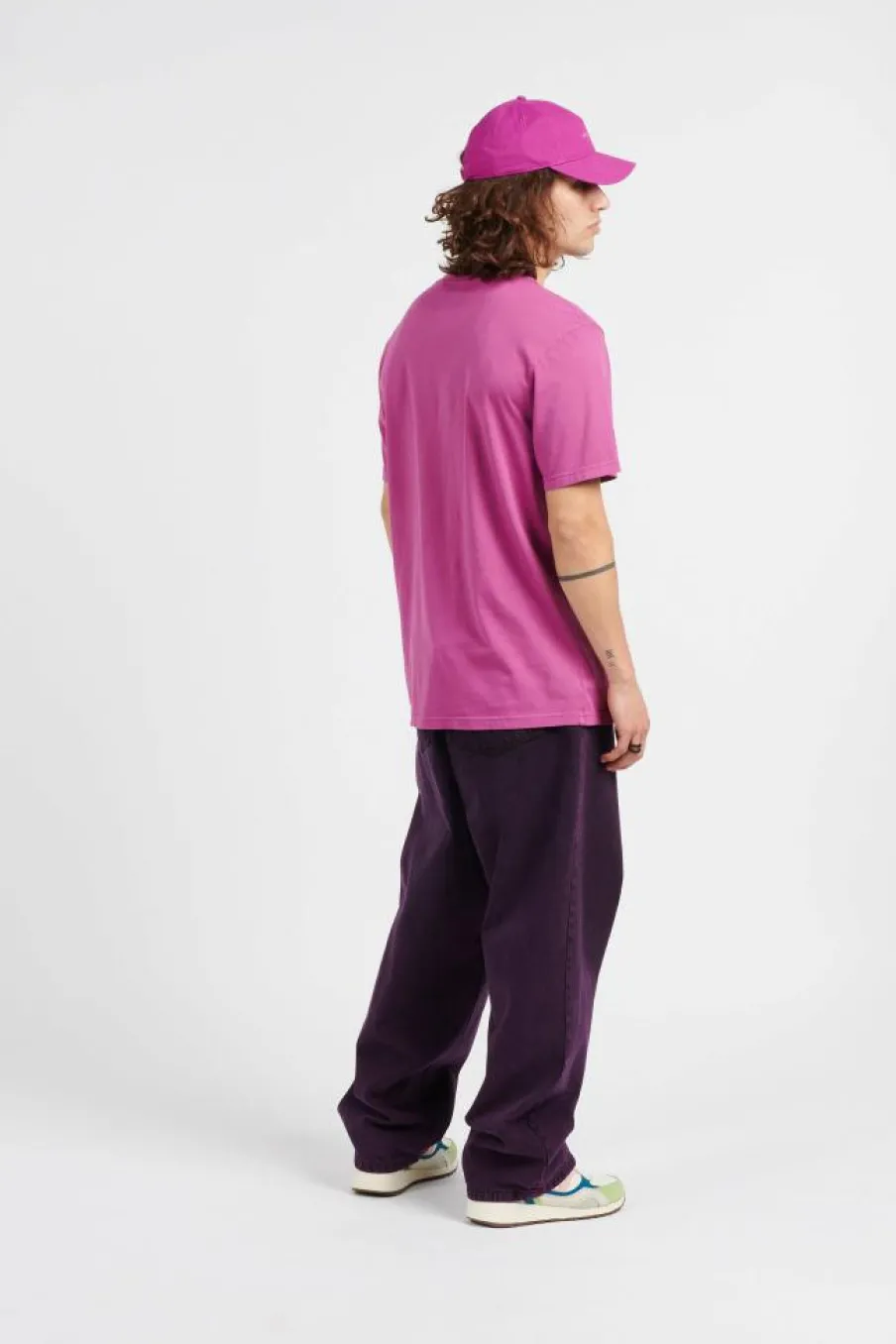 BASIC Pocket pigment - T-shirt | Rose*ELEMENT Outlet