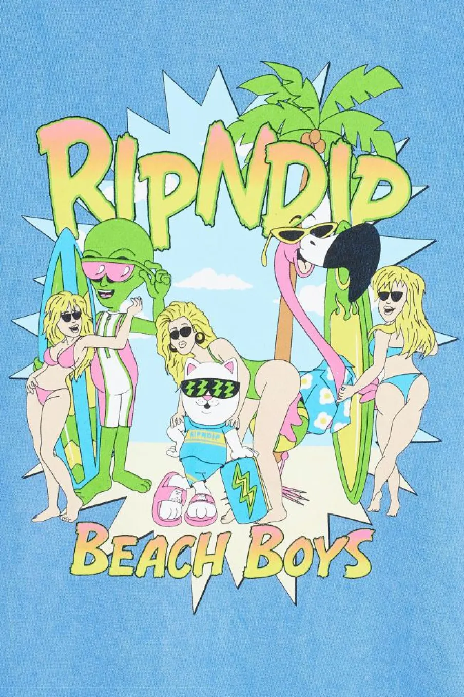 Beach Boys - Hoodie | Bleu*RIPNDIP