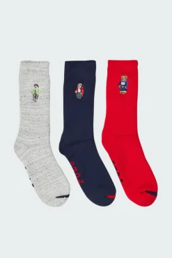 BEARS CREW G - Pack de 3 chaussettes | Multicolore*POLO RALPH LAUREN Clearance