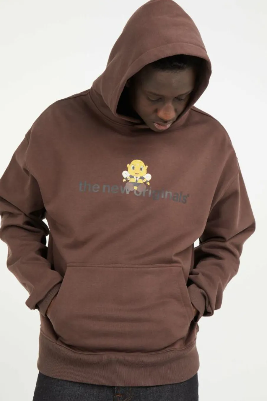 BEE CLIP ART - Hoodie | Marron*THE NEW ORIGINALS New