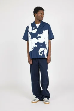 Big Flower Shirt - Chemise | Bleu*ARTE ANTWERP New