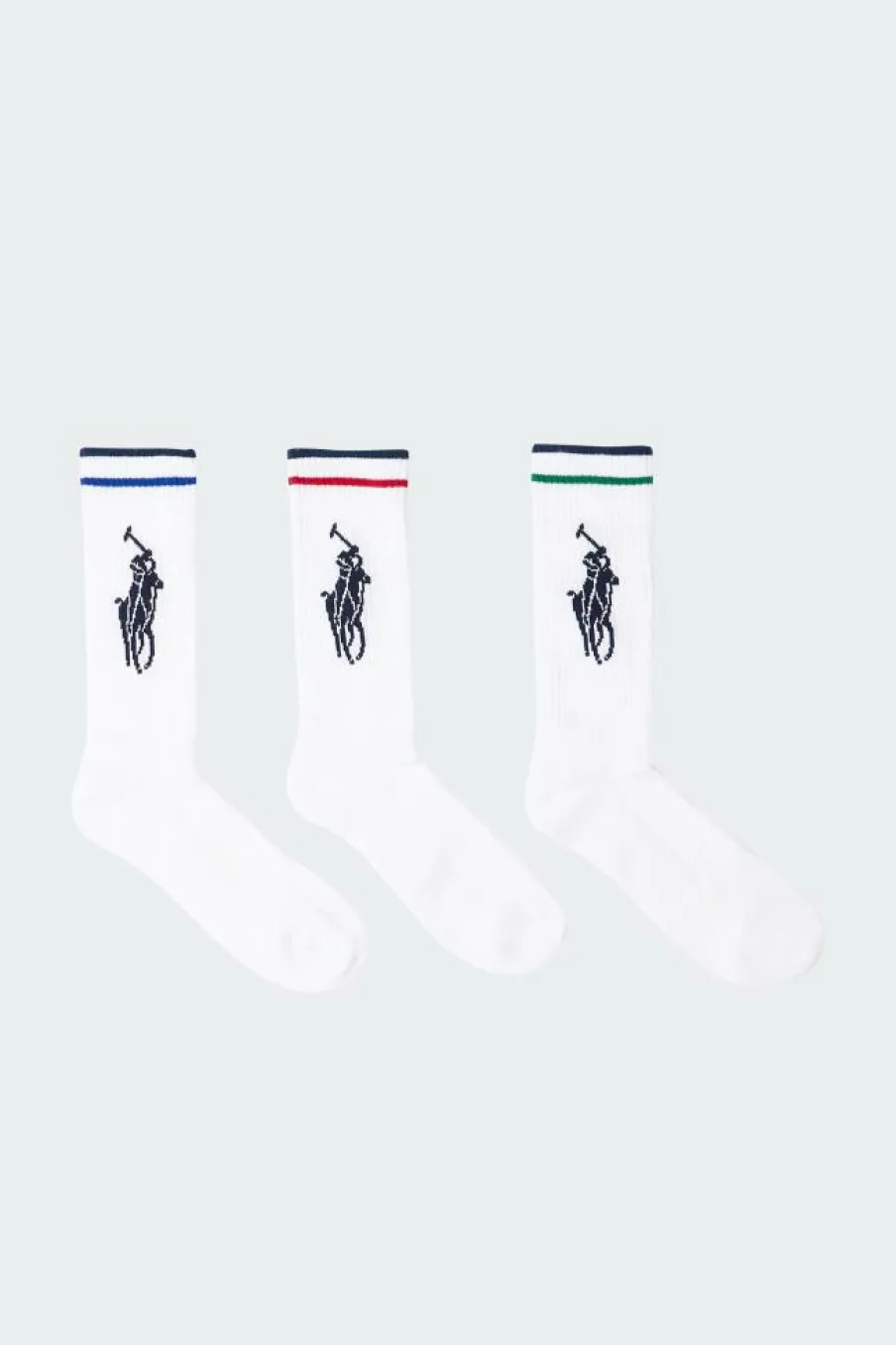Big Pony Athletic - Pack de 3 chaussettes | Blanc*POLO RALPH LAUREN Online