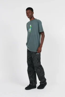 Big Pussy Energy Wide Leg Pants - Pantalon | Noir*RIPNDIP