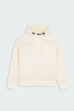 BIG SWEAT A CAPUCHE - Hoodie zippé | Blanc*SCHOTT New