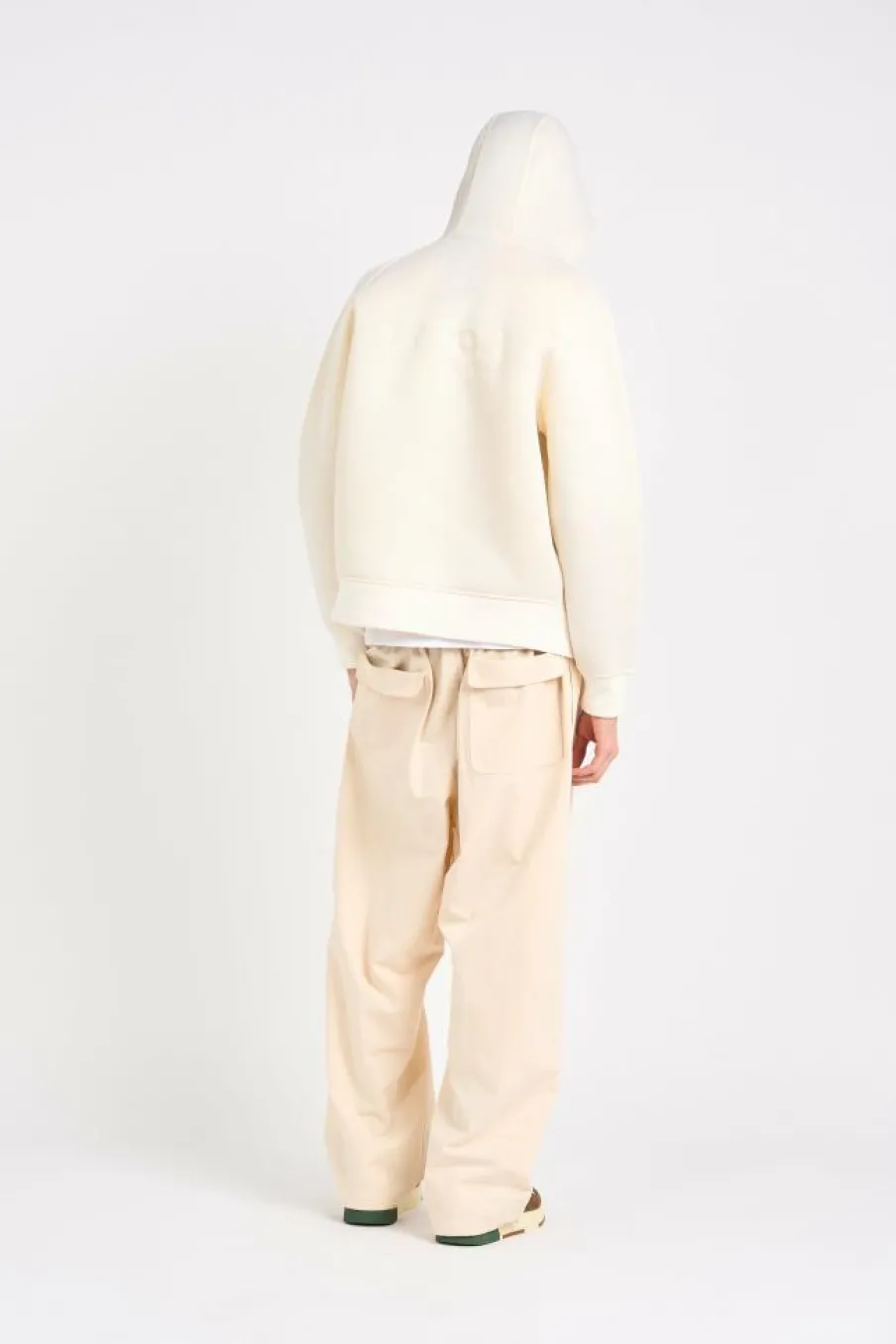 BIG SWEAT A CAPUCHE - Hoodie zippé | Blanc*SCHOTT New