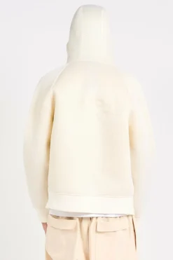 BIG SWEAT A CAPUCHE - Hoodie zippé | Blanc*SCHOTT New