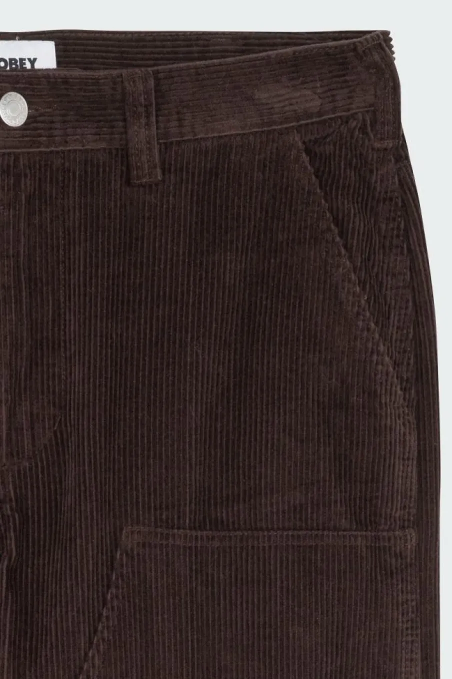 BIG TIMER CORD - Pantalon | Marron*OBEY Online