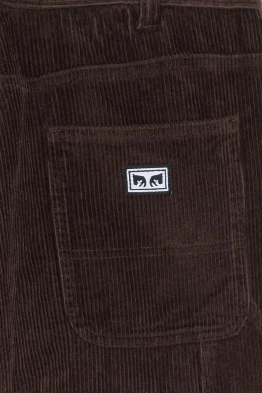 BIG TIMER CORD - Pantalon | Marron*OBEY Online