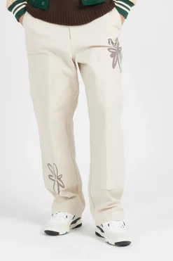 BIG TIMER TWI - Pantalon droit | Beige*OBEY