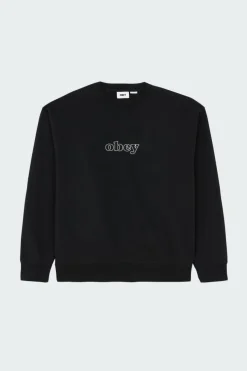 BIGGS - Sweatshirt | Noir*OBEY Outlet
