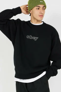 BIGGS - Sweatshirt | Noir*OBEY Outlet