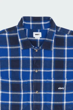 BIGWIG PAID SF - Chemise | Bleu*OBEY New