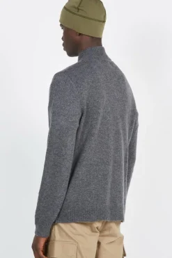 BIRCHALL1/4 ZIP - Pull | Gris*FARAH Discount