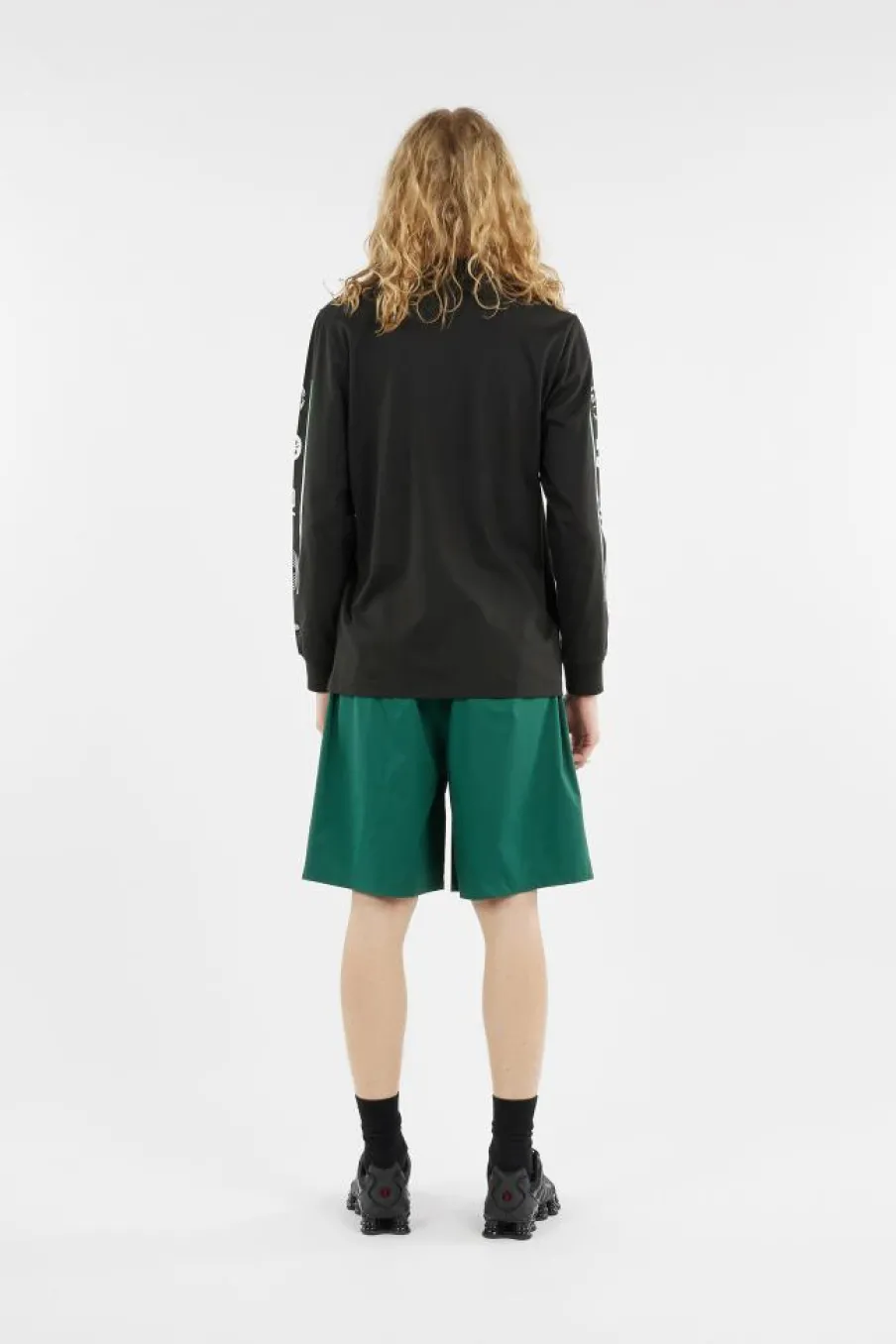 Birds Logo Shorts - Short | Vert*ARTE ANTWERP Sale