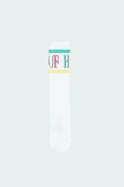 8-BIT - Chaussettes | Blanc*HUF Hot