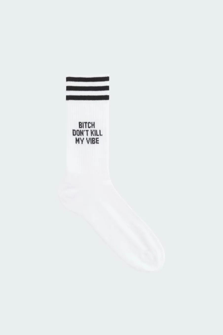 BITCH DON’T KILL MY VIBE - Chaussettes | Blanc*MOTHER SOCKER Best