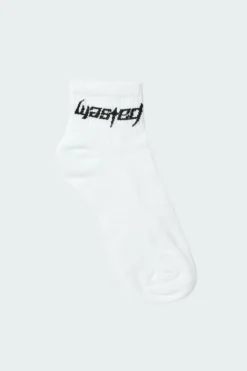 BLADE SHORT SOCKS - Chaussettes | Blanc*WASTED Hot