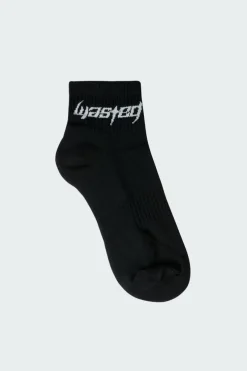 BLADE SHORT SOCKS - Chaussettes | Noir*WASTED Sale