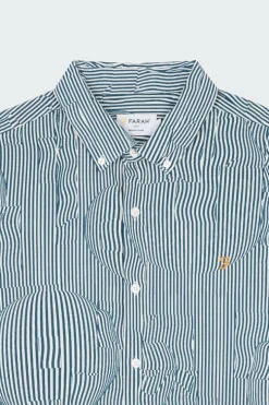 BLIGE SS PRINT - Chemise | Vert*FARAH Best