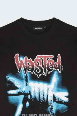 BLIND - T-shirt | Noir*WASTED Sale