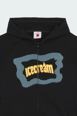 BLOCK LOGO ZIP THROUGH - Hoodie zippé |*ICE CREAM Hot