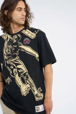BLOCKBUSTE - T-shirt | Noir*MITCHELL & NESS
