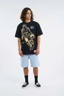 BLOCKBUSTE - T-shirt | Noir*MITCHELL & NESS Best