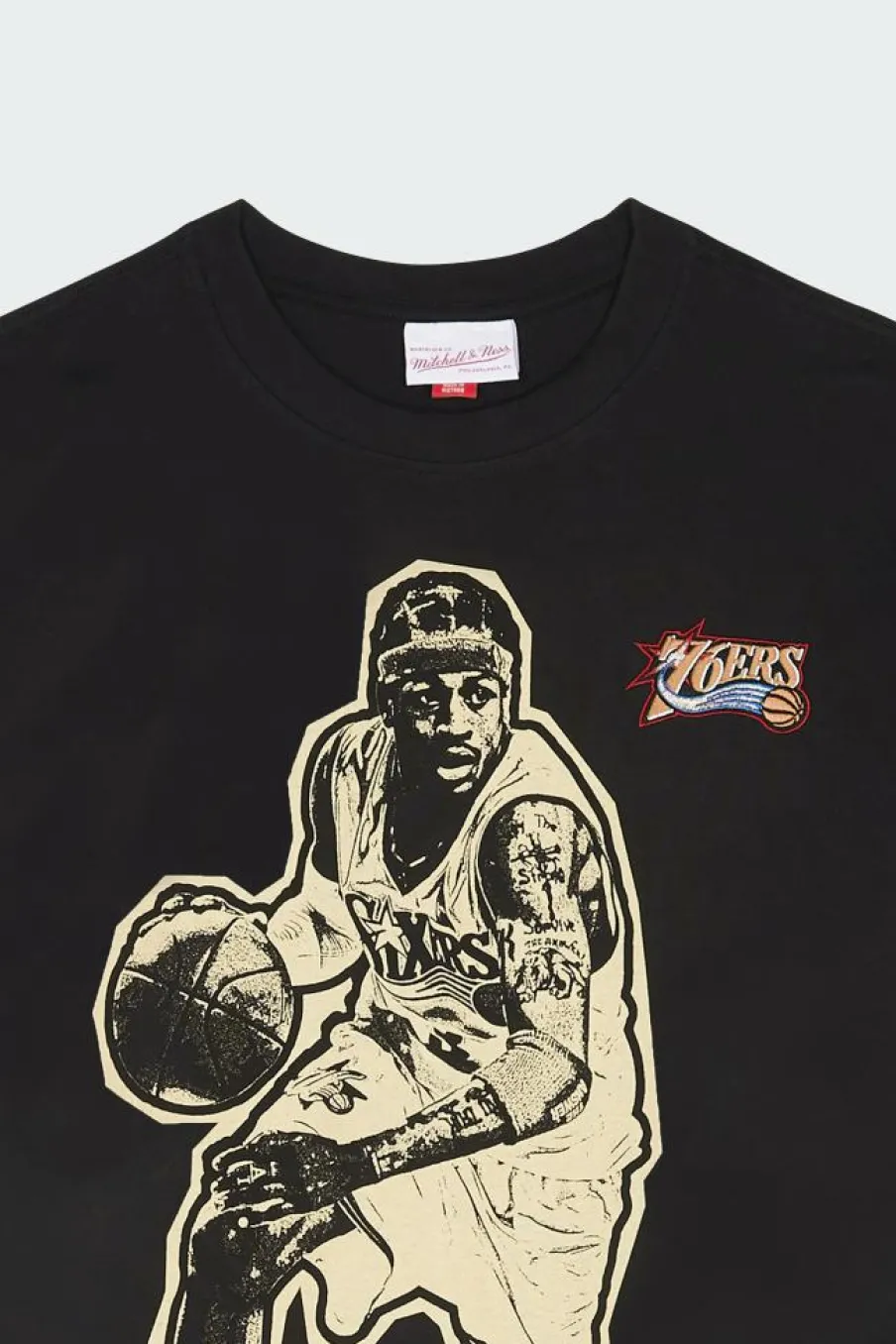BLOCKBUSTE - T-shirt | Noir*MITCHELL & NESS Hot