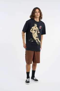 BLOCKBUSTE - T-shirt | Noir*MITCHELL & NESS
