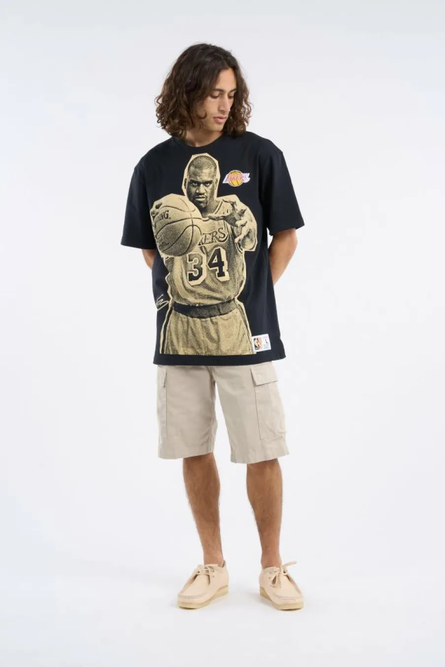 BLOCKBUSTE - T-shirt | Noir*MITCHELL & NESS Clearance