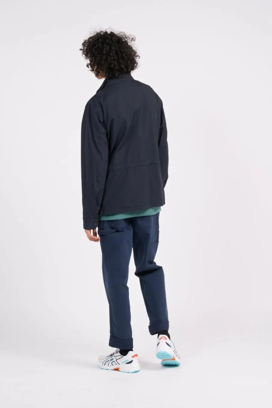 BLOUSON 4 POCHES BADGE BRODE POITRINE - Veste | Bleu*SCHOTT