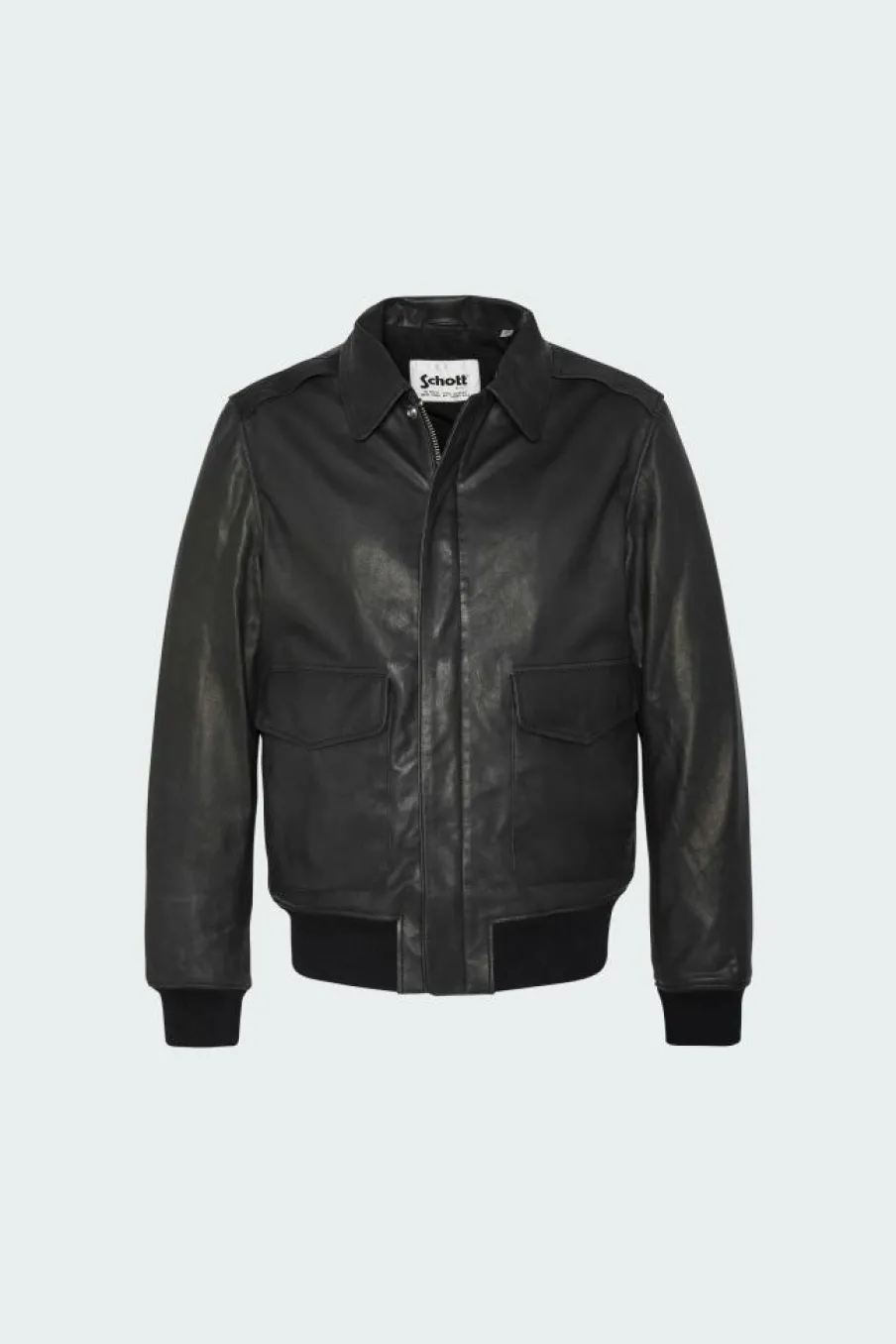 Blouson pilote A2 - Veste | Noir*SCHOTT Discount