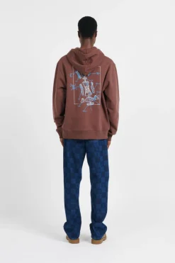 BLUEPRINT HD - Hoodie | Marron*DAILY PAPER New