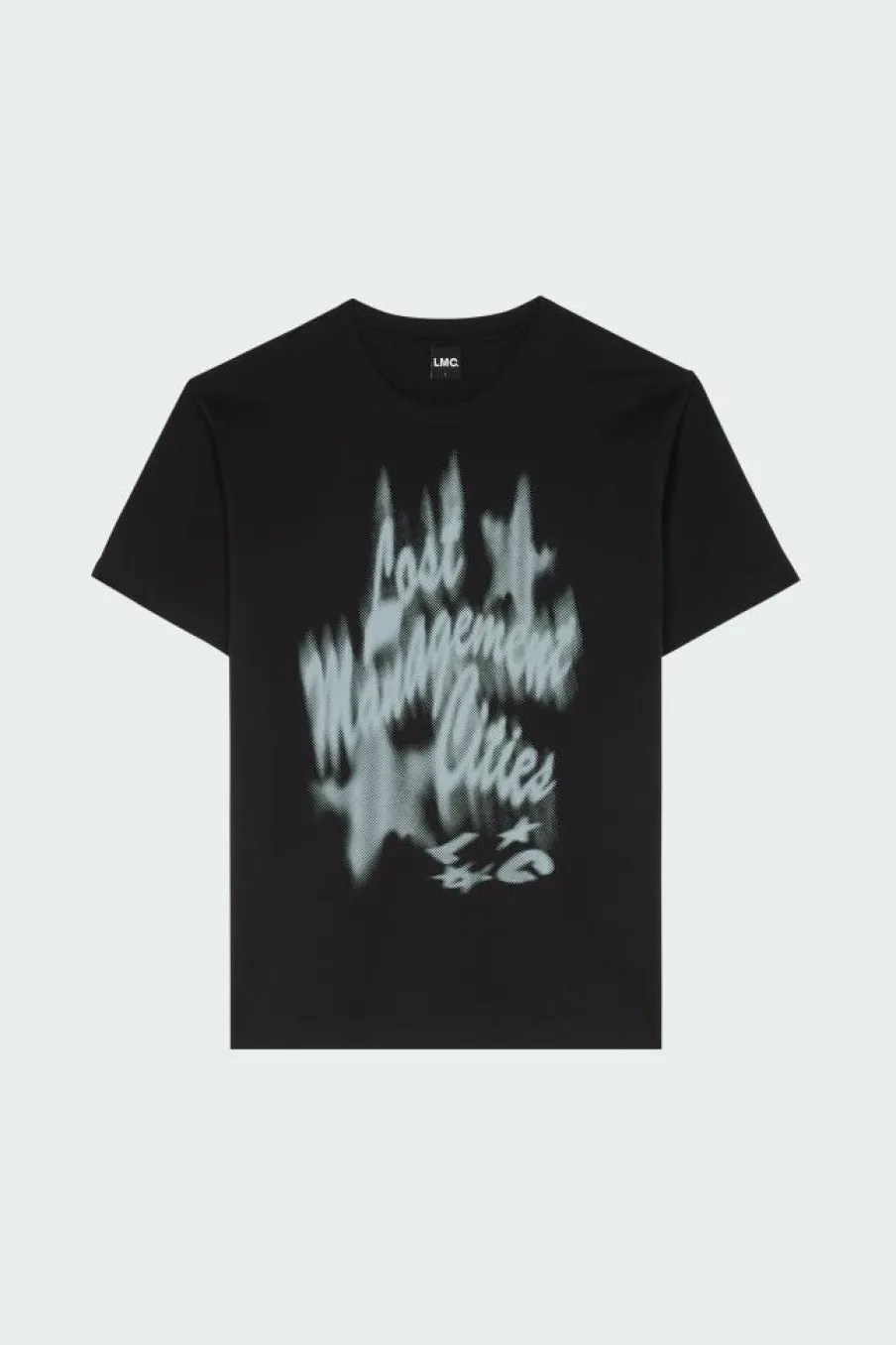 BLUR LAYER TEE - T-shirt | Noir*LOST MANAGEMENT CITIES Hot
