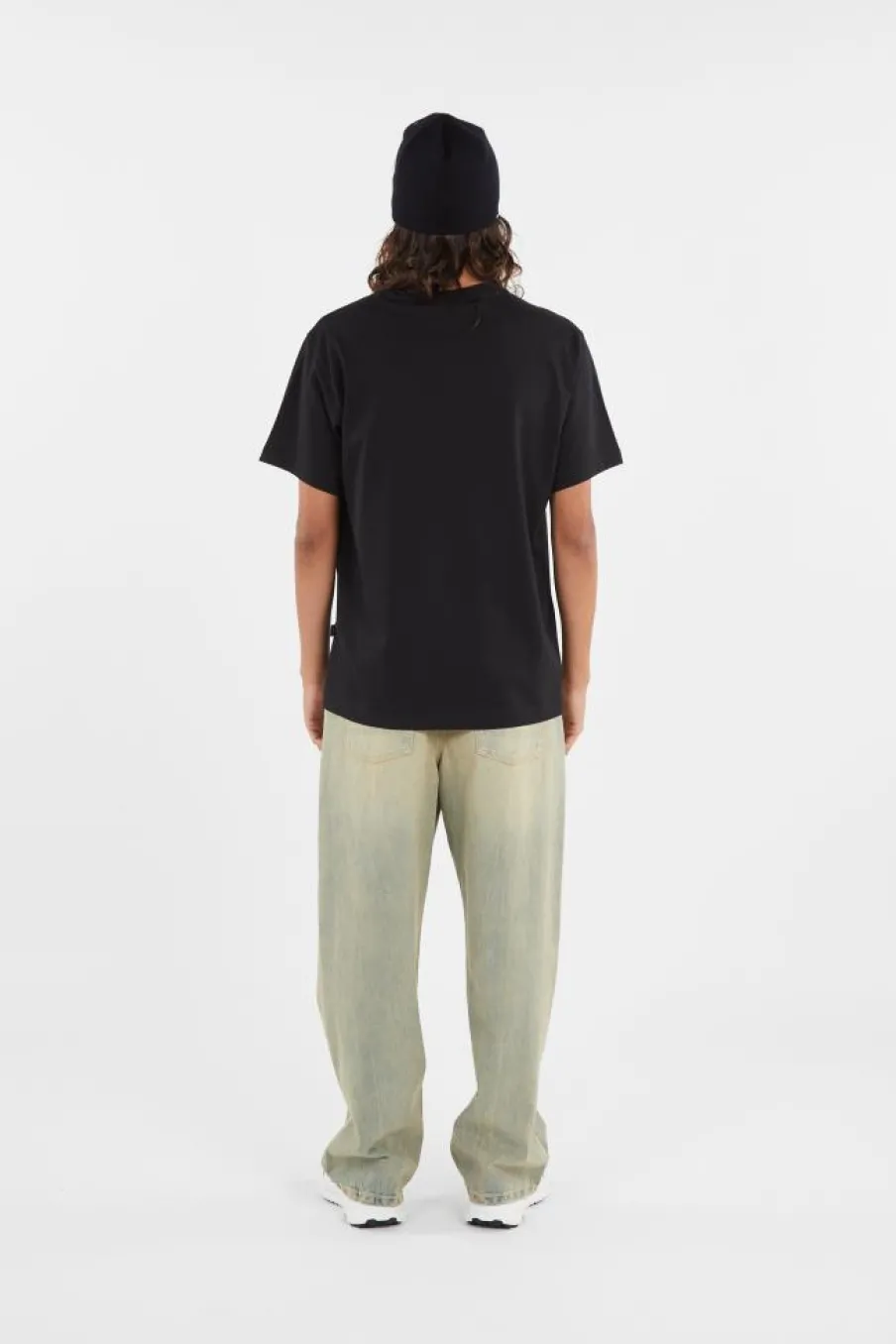 BLUR LAYER TEE - T-shirt | Noir*LOST MANAGEMENT CITIES Hot
