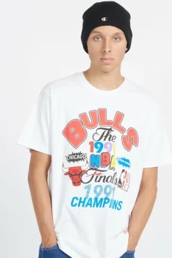 BMTR6401-CBUYYPPPWHIT CHA - T-shirt | Blanc*MITCHELL & NESS Discount
