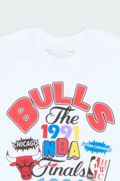 BMTR6401-CBUYYPPPWHIT CHA - T-shirt | Blanc*MITCHELL & NESS Discount