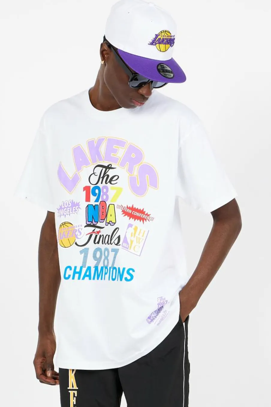 BMTR6401-LALYYPPPWHIT CHA - T-shirt | Blanc*MITCHELL & NESS Discount