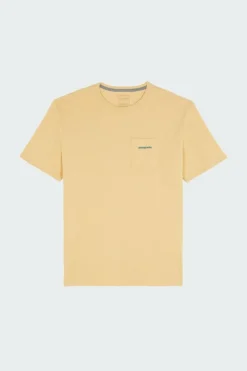 Boardshort Logo Pocket - T-shirt | Beige*PATAGONIA Discount