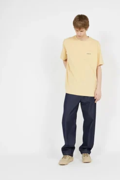 Boardshort Logo Pocket - T-shirt | Beige*PATAGONIA Discount