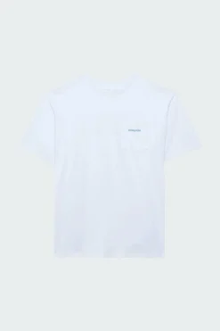 Boardshort Logo Pocket - T-shirt | Blanc*PATAGONIA Outlet
