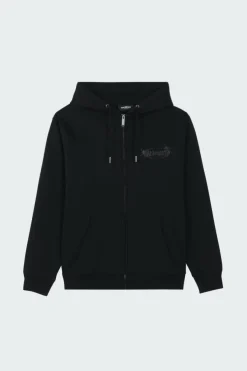 BOILER RESET ZIP H - Hoodie zippé | Noir*WASTED Clearance