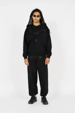 BOILER RESET ZIP H - Hoodie zippé | Noir*WASTED Clearance