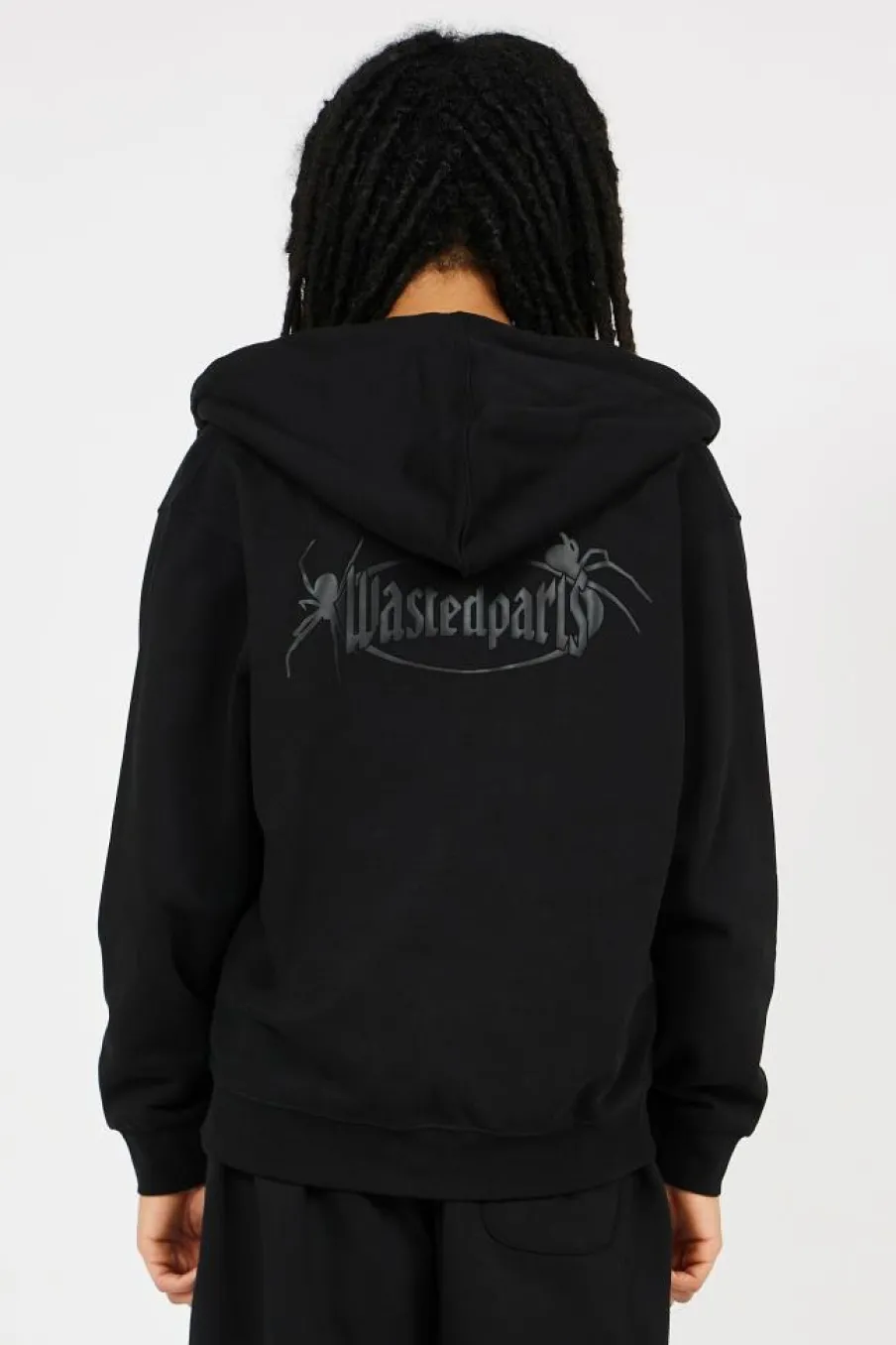 BOILER RESET ZIP H - Hoodie zippé | Noir*WASTED Clearance